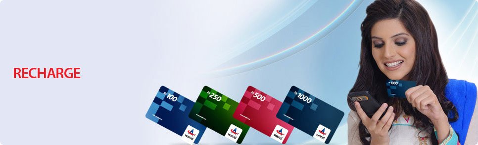 How to check Warid balance and Recharge Card