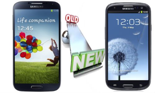 Samsung Galaxy S4 and Galaxy S3