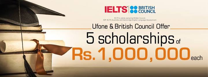 UFone and British Council Offer study Abroad Scholarship in Pakistan 