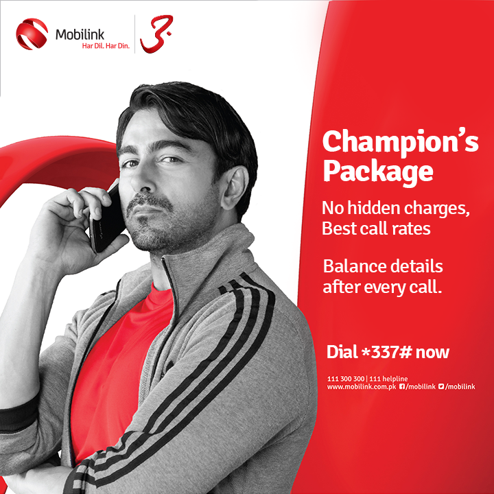 Mobilink Jazz Champion Packages Call Rate, Subscription Details