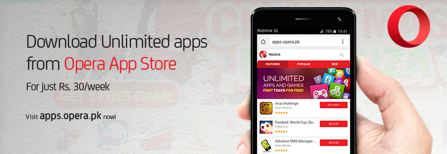 Mobilink Opera App Store For Premium Apps