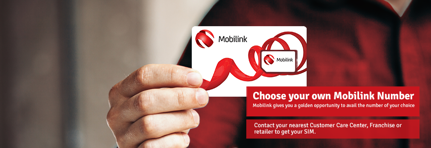 Choose Your Own Mobilink Number