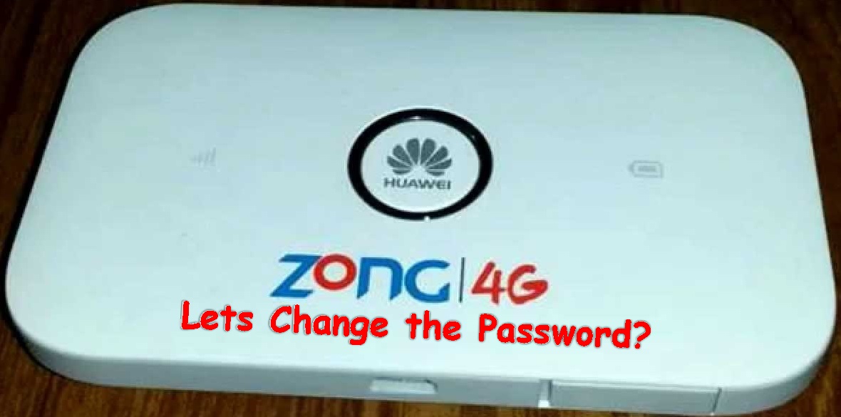 How To Change Zong Wifi Password 4G Device