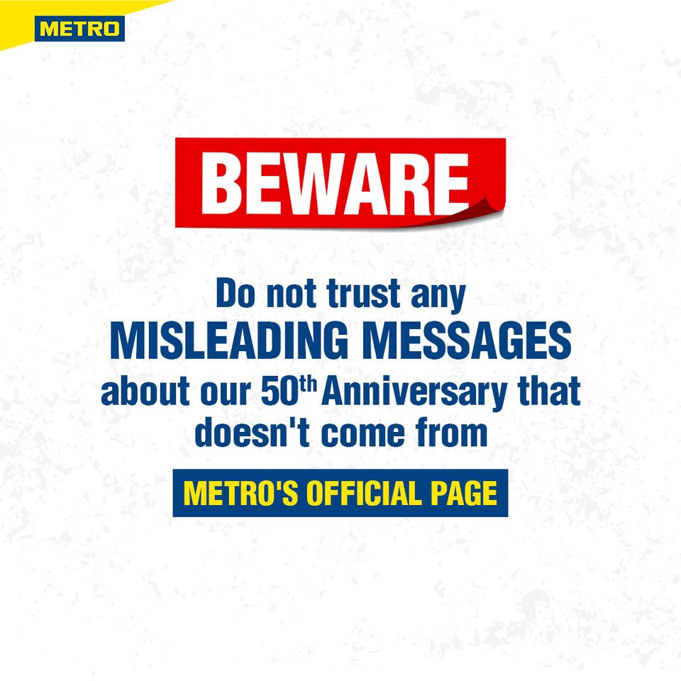 Metro Cash and Carry Anniversary Sale 2025 Timing Helpline Number
