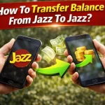 How To Transfer Balance From Jazz To Jazz