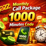 Jazz Monthly Call Package 1000 Minutes Code