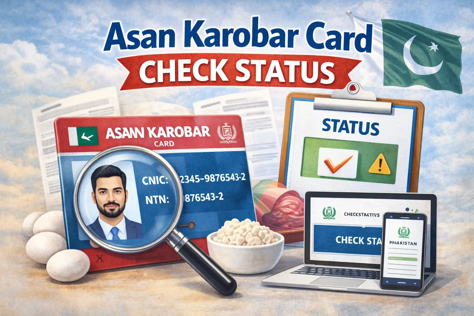 Asan Karobar Card Check Status