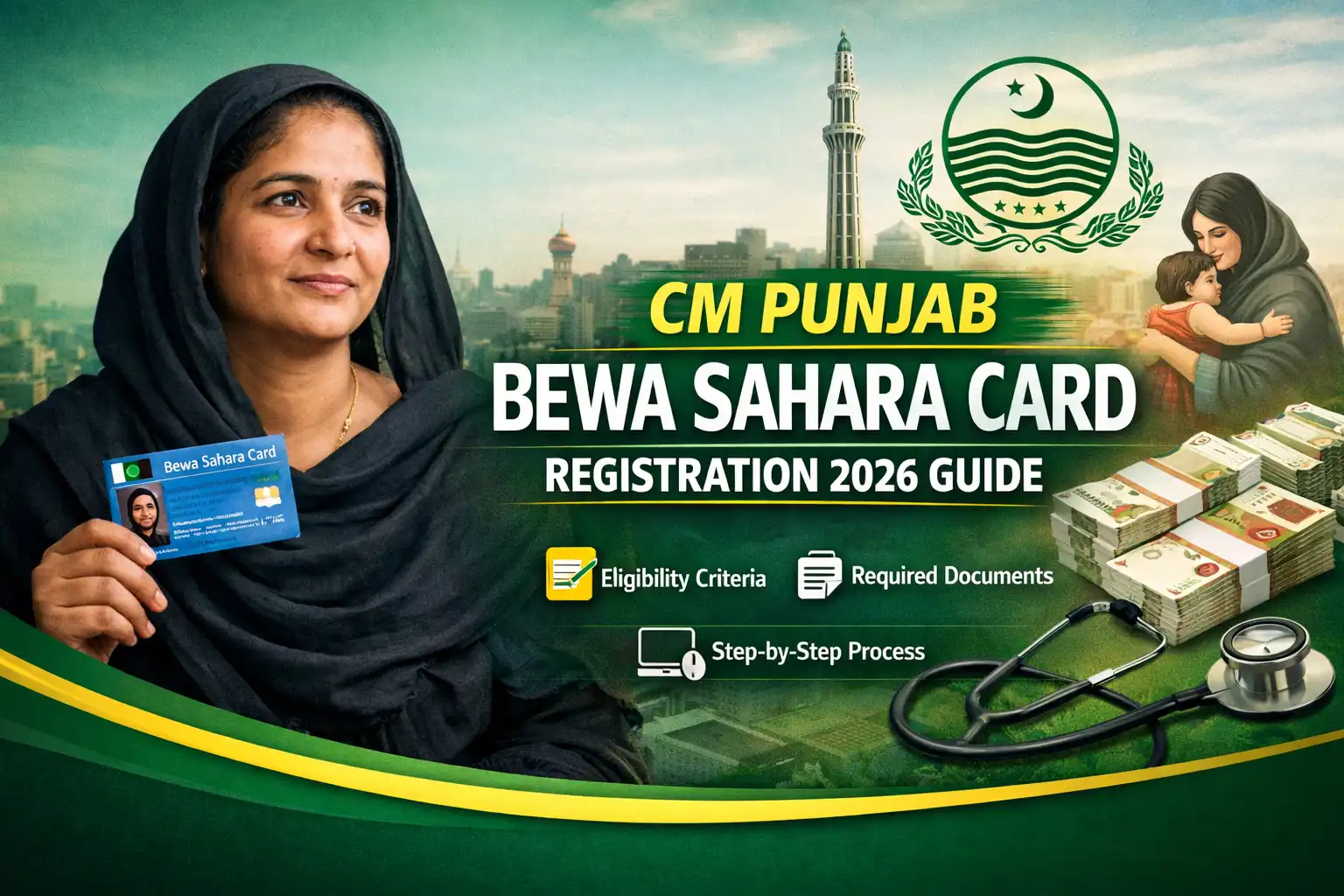 CM Punjab Bewa Sahara Card Registration 2026 Guide